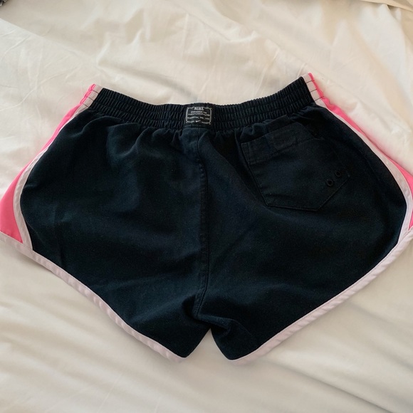 Black and Pink Nike Running Shorts - Picture 2 of 2